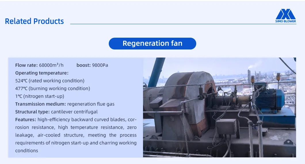 Przednie ostrze Centrifugal Induced Draft Fan dla kotła 10