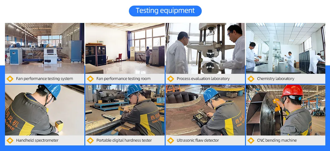 5-12 serii elektryczny piec łukowy oczyszczanie spalin wentylator odśrodkowy wentylator indukowany wentylator 7