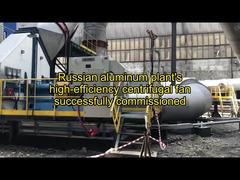 Rosyjskie wentylatory wysokiej wydajności w działaniu na miejscu