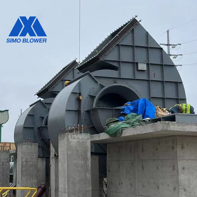 Wysokoobrotowe, duże i wytrzymałe wentylatory odśrodkowe ze stali węglowej